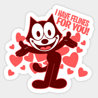 FELIX VALENTINE'S DAY Sticker